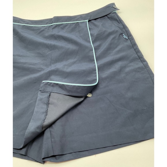 Duck Head Golf Skort Athletic Activewear Skirt Shorts Blue Piped Trim Size‎ 14 - Picture 3 of 14